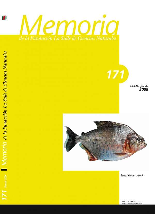Articulos cientificos de pirañas de venezuela